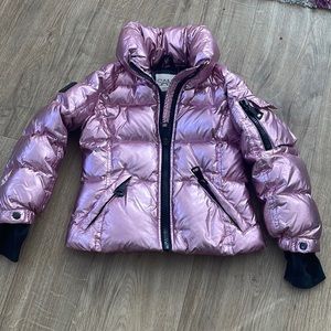 Metallic Pink Sam Freestyle Jacket Size 4